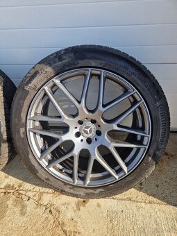 Sada 22" Mercedes disky + zimní pneu Continental WinterCont - 6