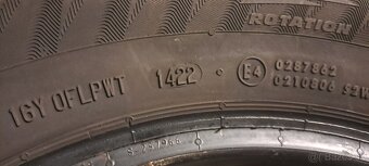 Predám 4ks jazdené zimné 185/65r15-88T Matador - 6