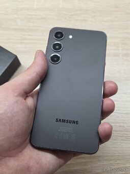 Galaxy S23 256gb čierny - komplet balenie, nové sklo, obal - 6