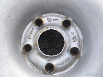 Plechové disky 5x112 R16 Volkswagen Tiguan - 6