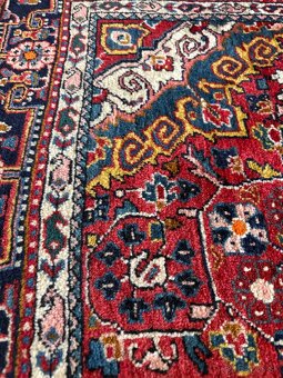 Kvalitný ručne viazaný koberec, vlna, 177x110, top stav - 6