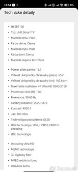 Led TV 4k UHD Hisense H65B7100 - 6