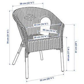 

Ikea AGEN Kreslo, ratan/bambus

 - 6