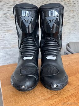 Kožená kombinéza FLM + boty Dainese Nexus - 6