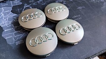 Stredové krytky pre AUDI do Alu diskov 60,61,69, 135mm - 6