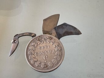 5 FRANCS 1843 ELOI FRANCE nôž - 6