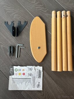 Childhome stolička 2v1 Evolu 2 Natural/Anthracite - 6