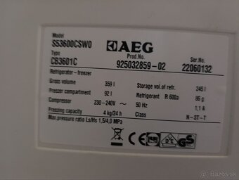 Chladnička AEG S53600CSWO - 6