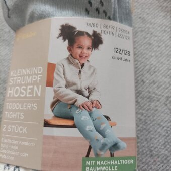 Nové pančuchy 122/128 Tchibo - 6