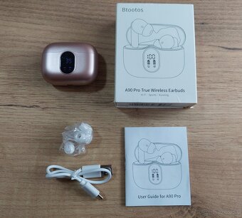 Bezdrôtové slúchadlá Btootos A90 Pro – Bluetooth 5.4, ENC - 6