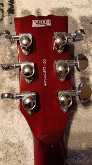 Harley Benton DC-Custom II Cherry ( model SG ) - 6