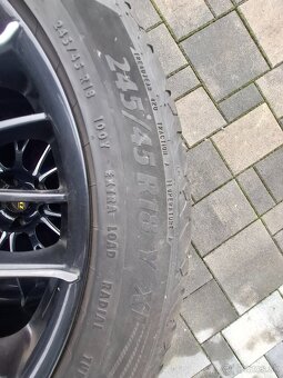 245/45/18 letné pneumatiky s diskami - 6