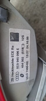 Zadné svetlá Audi A4 B7 Avant - 6