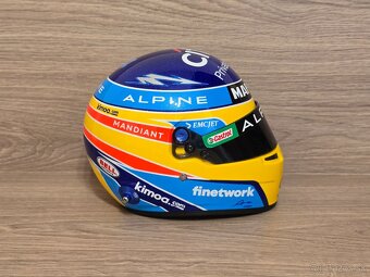 Fernando Alonso 2021 Mini Prilba 1:2 Bell - 6
