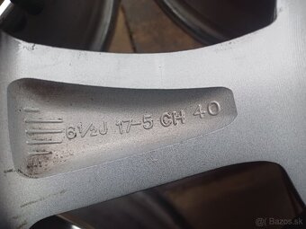 hlinikové disky-orig-Renault,Nissan--61/2Jx17-ET-40--5x114,3 - 6
