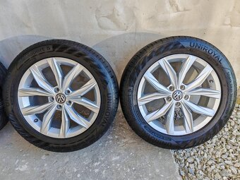 Letná sada originál VW Kingston R18 + TPMS - 6