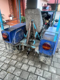 Malotraktor domácej výroby ,LPG, 1203, hydraulika - 6