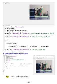 MATLAB a python: online kurzy, doučování, knihy - 6