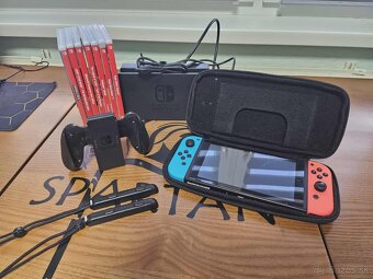 Nintendo Switch – Skvelý Stav + 7 super hier - 6