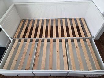 Ikea rozkladacia postel hemnes 80x200 - 6