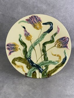 Kremnická kamenina Secesné taniere 32cm - 6