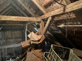 Tramy, drevo zo strechy - 6