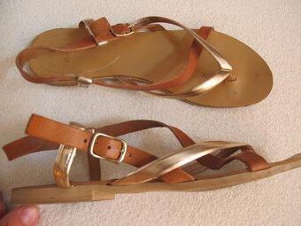 Baťa kožené sandálky 37 - 6