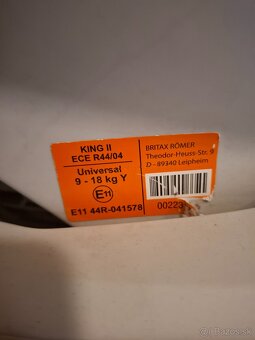 Autosedacka Britax römer - 6