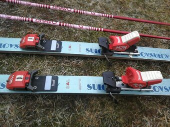 Staré drevené lyže Sulov - 6