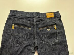 Dámske,kvalitné džínsy Giorgio ARMANI - veľkosť 32/32 - 6