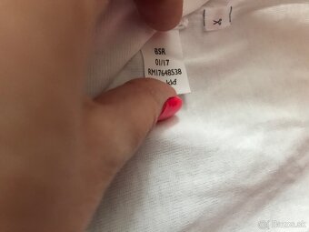TOMMY HILFIGER originál white pánske tricko XL - 6