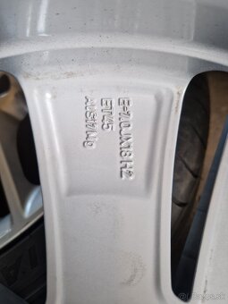 Alu disky 5x112 R18 aj pneumatiky 225/40 R18 - 6