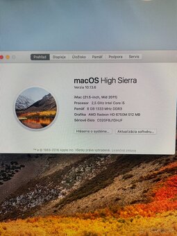 Mid 2011 iMac i5 , 8gb 240gb ssd Počítač do Fitka ;) - 6