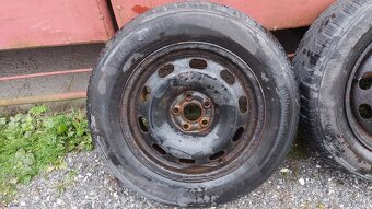 Zimna sada 5x100 6jx15 et38 zimne 195/65R15 vw group - 6