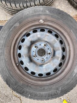 Sada plechovych diskov original VW + VW Puklice - 6