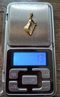 Zlatý dámsky prívesok - 6