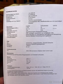 Predám robotický bazénový vysávať aquavac - 6