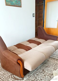 Sedacia súprava 3+1+1 rozkladacia - 6