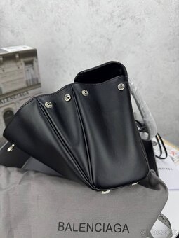 Elegantná dámska kabelka v štýle Rodeo Black Silver - 6
