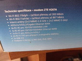Router wifi VDSL ZTE-H267A - 6