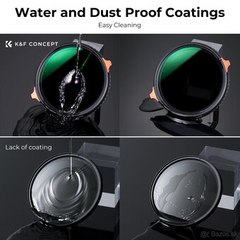 K&F Concept ND4-64 + CPL 2v1 filter (52mm) - 6