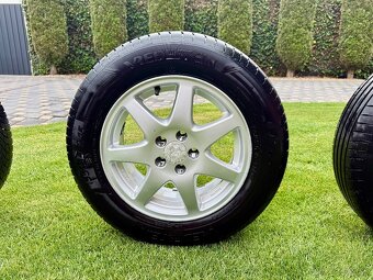 Komplet letnú sadu alu na Škoda,Vw,Seat - 5x100 195/65 R15. - 6