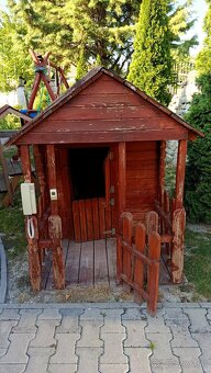 Detský drevený záhradný dom - 6