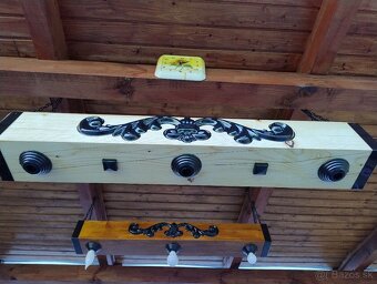 Lustre drevený hranol - 6