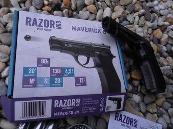 RazorGun Maverick 84 4,5mm vzduchovka na 12 g CO2+strelivo n - 6