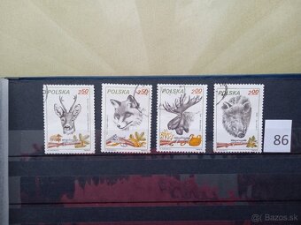 Poštové známky č.428 - FAUNA SVETA V. - 19 sérií - 6