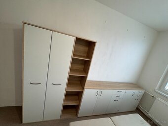 Predám celú spálňu (dub sonoma - biela) - 6