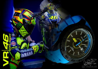 VALENTINO ROSSI HODINKY Limited Edition VR46 BLUE - 6