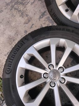 4ks alu disky 5x112 R18 zanovne 2024 celoročne pneu - 6