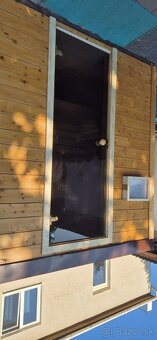 Exteriérová fínska zateplená sauna - 6